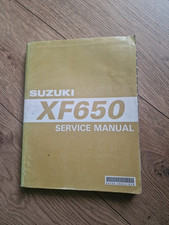 Suzuki xf650 service for sale  KEIGHLEY