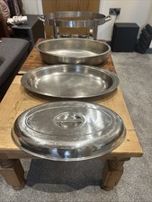 Stainless steel chafing for sale  COVENTRY