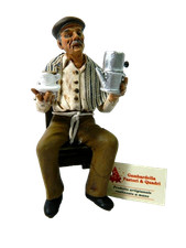 Statua eduardo filippo usato  Napoli
