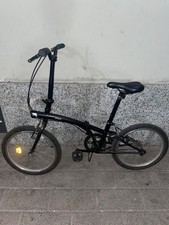 Bici pieghevole nera usato  Melegnano