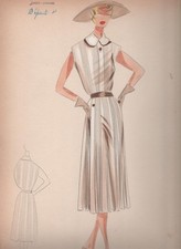 Croquis moda jean usato  Torino