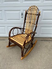 rustic chair twig rocking for sale rustic chair twig rocking for sale Columbus