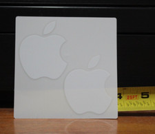 Adesivo com logotipo da Apple, branco - OEM genuíno - Inclui 2 adesivos iPad iPhone, usado comprar usado  Enviando para Brazil