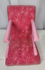 Assento de café bistrô boneca American Girl - Cadeira elevatória rosa flowe slip on mesa , usado comprar usado  Enviando para Brazil
