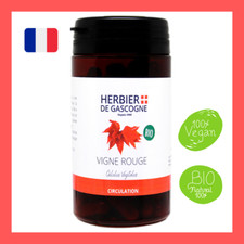 Vigne rouge bio | Circulation | Sensation des jambes lourdes | 90 gélules Vegan d'occasion  Saint-Orens-de-Gameville