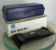 Original minolta data for sale  LUTON