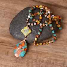 Natural stone beaded for sale  Riverside