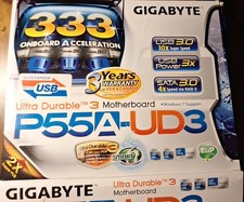 Usado, Placa-mãe Gigabyte GA-P55A-UD3 LGA 1156 16GB USB 3.0 Power 3x SATA 6GB/s comprar usado Usado, Placa-mãe Gigabyte GA-P55A-UD3 LGA 1156 16GB USB 3.0 Power 3x SATA 6GB/s comprar usado  Enviando para Brazil