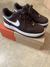 NIKE AIR FORCE 1 MARROM CHOCOLATE NIKE AIR FORCE ONE MARROM BRANCO comprar usado  Enviando para Brazil
