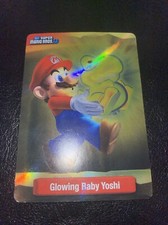 Novo Super Mario Bros. U Glowing Baby Yoshi Foil Card 2015 Enterplay Card #12 comprar usado  Enviando para Brazil