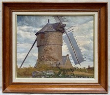 Tableau ancien paysage d'occasion  Paris XVII