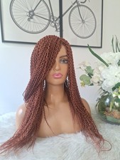 Curly braided wig for sale  MANCHESTER