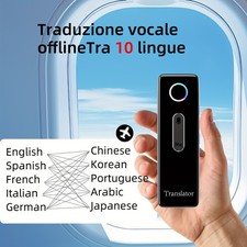 Traduttore vocale istantaneo usato  Roma