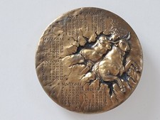 Medaille table calendrier d'occasion  Nantes-