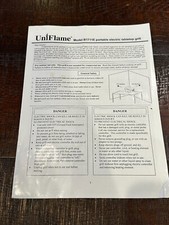 Uniflame portable electric for sale  Southampton