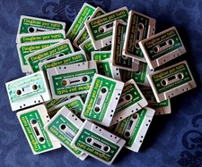 Lotto pcs audiocassette usato  Aprilia