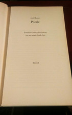 André breton poesie usato  Roma