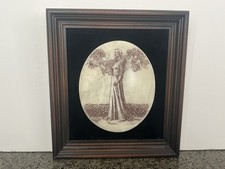 Vtg framed oval for sale  North Las Vegas