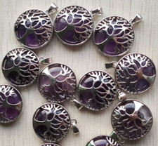 Pendentif améthyste arbre d'occasion  Bordeaux-