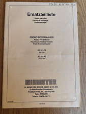 Niemeyer front rotormäher gebraucht kaufen  Spraitbach