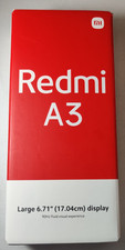 Novo em folha mi Redmi A3 3GB RAM 64GB ROM desbloqueado 6,71" preto meia-noite #674F comprar usado  Enviando para Brazil