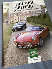 Triumph spitfire ersatzteilkat gebraucht kaufen  Köln
