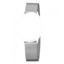 Mondaine Ersatzband Uhren Stegbreite 18mm Milanaise Edelstahl comprar usado  Enviando para Brazil
