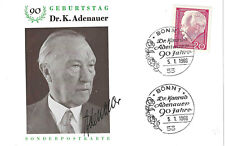 Konrad adenauer bundeskanzler gebraucht kaufen  Oberzent