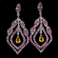 Boucles anciennes argent d'occasion  Saint-Etienne