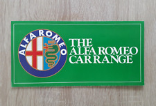 Alfa romeo range for sale  BOURNE