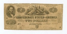 1862 confederate states for sale  Palm Coast