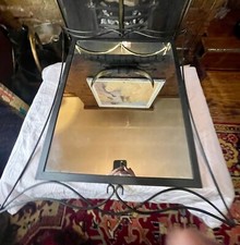 Vintage black wrought for sale  LONDON