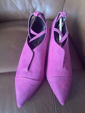 Pink ankle strap for sale  BRISTOL