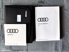 Usado, PACOTE CARTEIRA MANUAL DO PROPRIETÁRIO GENUÍNO AUDI A3 S3 RS3 2016-2020 E-568 comprar usado  Enviando para Brazil