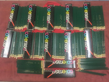 Lápis de cor vintage 12 dúzias FABER Castell 144 total apagar cores 1278 verde comprar usado  Enviando para Brazil