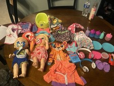 Lote de roupas e acessórios Baby Alive Snack And Time 40 peças plus size, em excelente estado usado comprar usado  Enviando para Brazil