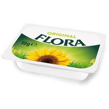 Flora butter portions for sale  PRESTON