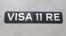 CITROEN VISA 11 RE monograma emblema emblema placa carro automóvel antigo França metal comprar usado  Enviando para Brazil