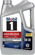 Usado, Óleo de motor Mobil 1 totalmente sintético alta quilometragem 5W-30 10W-30 10W-40 5QT 4,73 litros comprar usado  Enviando para Brazil