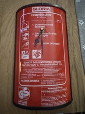 Wanduhr einem feuerlöscher gebraucht kaufen  Korbach