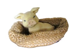 Figuren glücks schwein gebraucht kaufen  Aglasterhausen