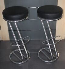 Barhocker schwarzer kunstleder gebraucht kaufen  Heppenheim (Bergstraße)