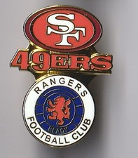 49ers rangers lapel for sale  RENFREW