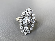 Bague blanc carats d'occasion  Montrouge