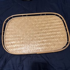 ROSENTHAL-NETTER, Bambu, Rattan, Bandeja Prato de Vime Bandeja de Servir Antiga comprar usado ROSENTHAL-NETTER, Bambu, Rattan, Bandeja Prato de Vime Bandeja de Servir Antiga comprar usado  Enviando para Brazil