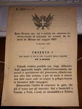 Regio decreto concorso usato  Ferrara