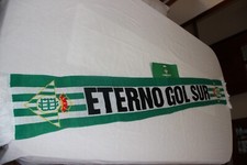 BUFANDA OFICIAL DEL REAL BETIS BALOMPIE ETERNO GOL SUR MUY COTIZADA SCARF, usado comprar usado  Enviando para Brazil
