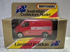 Usado, Caixa de fósforos lacrada 1987 Ford Transit Van vermelha MB-60 Australia Post  comprar usado  Enviando para Brazil