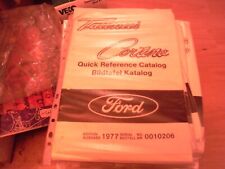 Ford parts catalogue for sale  CHICHESTER