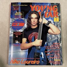 Kiko Loureiro Young Guitar Magazine Issue with Mini Poster Used Guitar Gear Evid comprar usado  Enviando para Brazil